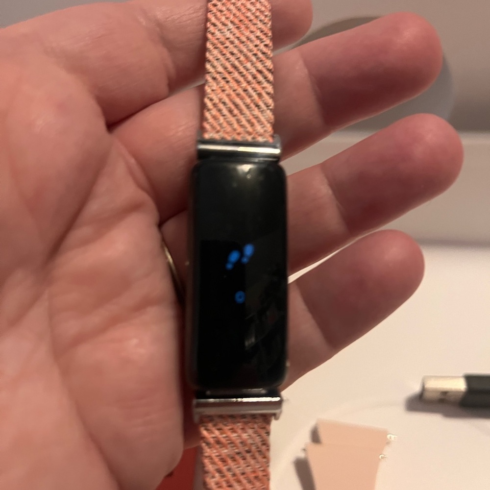 Fitbit Inspire Fitness Tracker with Rose Pink Band